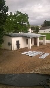 Projects vergelegen roof 2